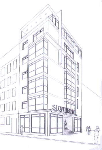 Administratvna budova Slovthermae, Rajsk ulica, Bratislava